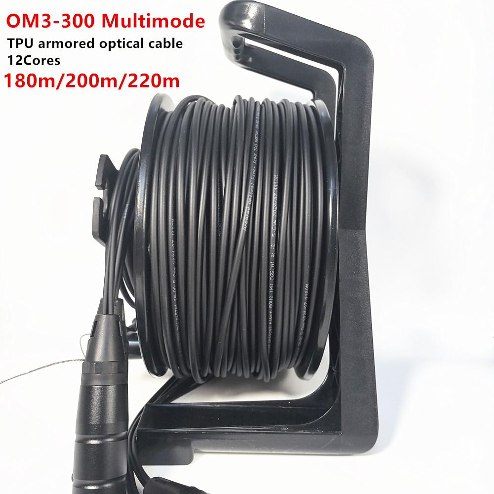 Reel Cover - Cable de fibra óptica multimodo OM3,