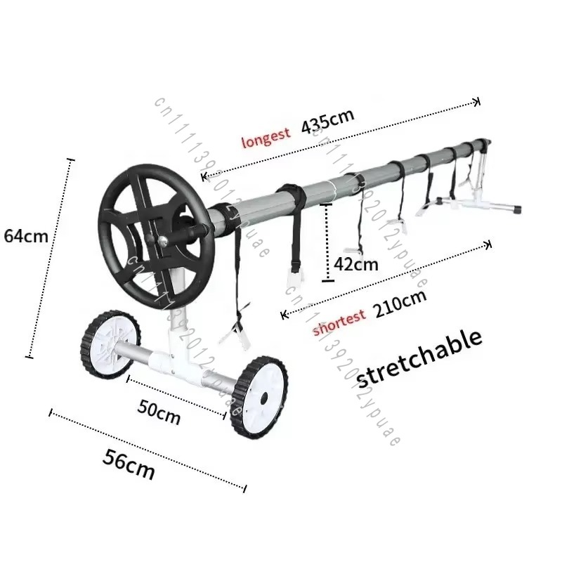 Reel Cover - Rodillo de Aluminio Negro Móvil con