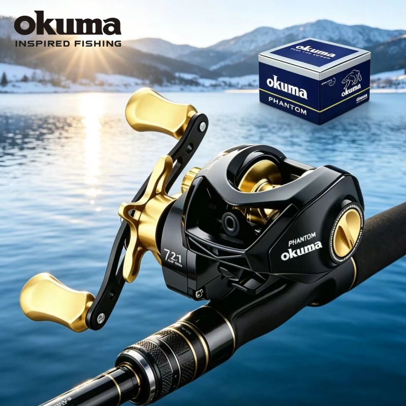 Carrete de Pesca OKUMA Baitcas - Surf Reel reseña y precio